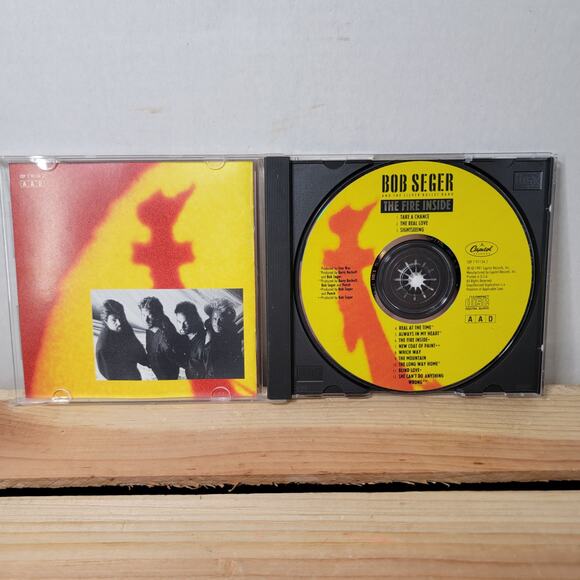 CD Bob Seger And The Silver Bullet Band - The Fire Inside - Picture 2 of 4